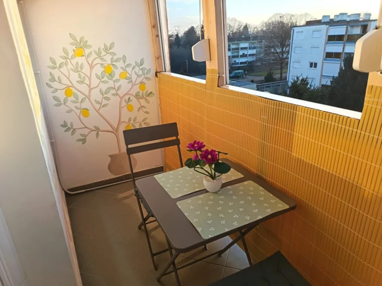 olcsó apartman terasz Ilona Apartman Harkány